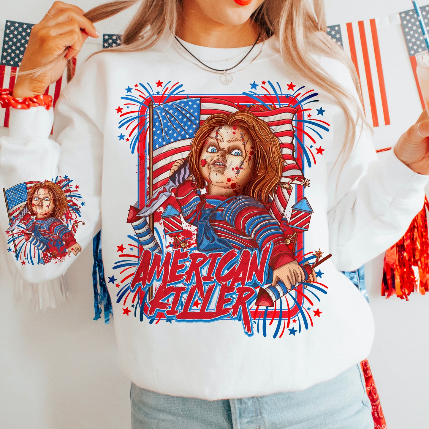Chuckie 4th of July with Pocket