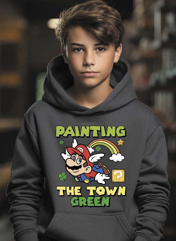 St Patty's - Painting Mario