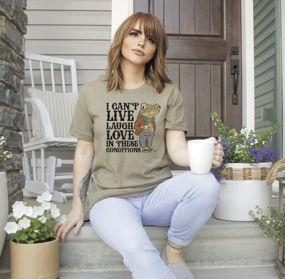 I can't Live Laugh Love in these conditions