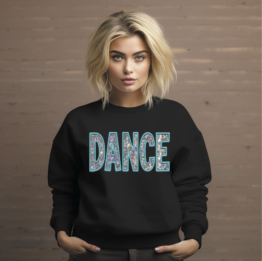 Dance Faux Sequin Sparkle