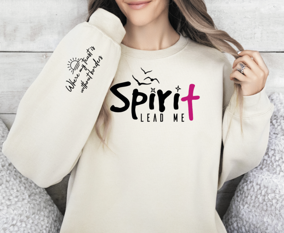 Spirit Lead Me with sleeve design