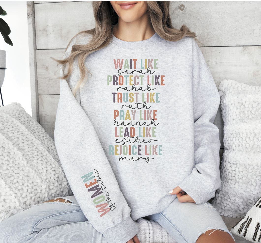 Women of the Bible with Sleeve Design