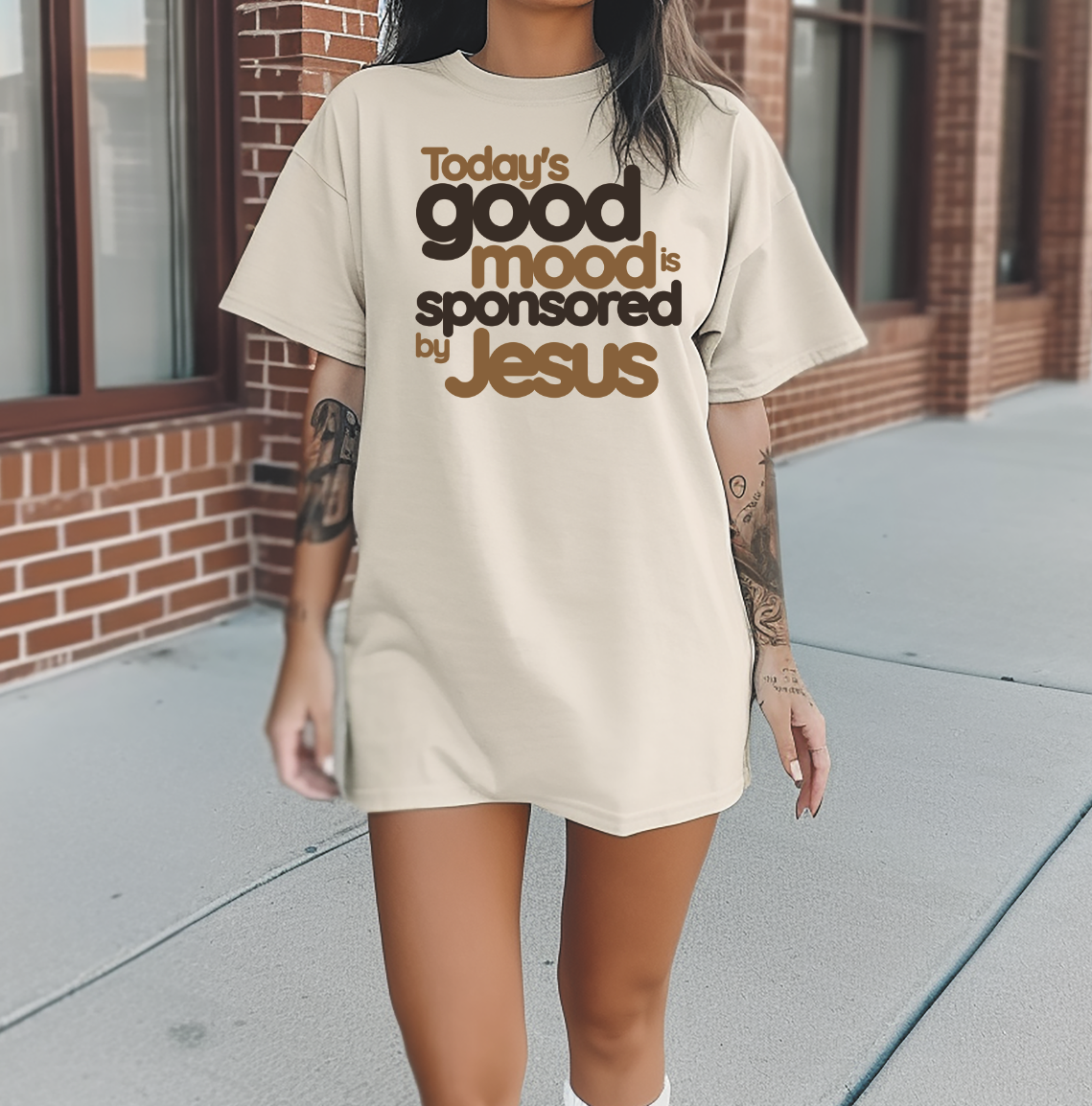 Good mood sponsored by Jesus