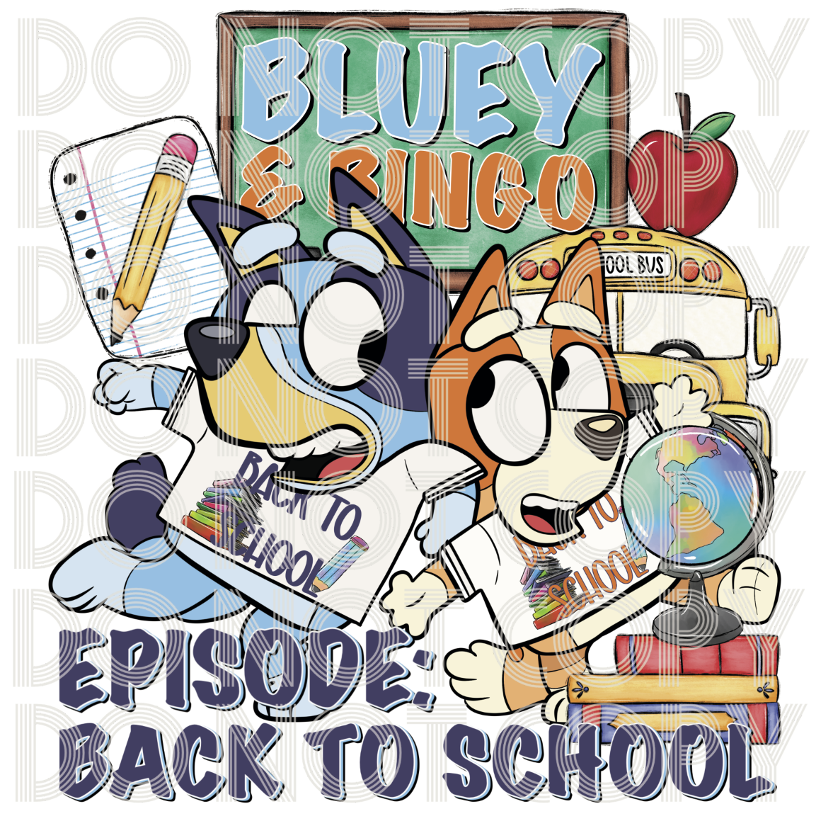 Bluey--Episode: Back to school