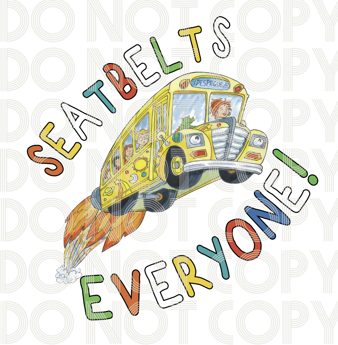 Seatbelts Everyone! Bus Driver