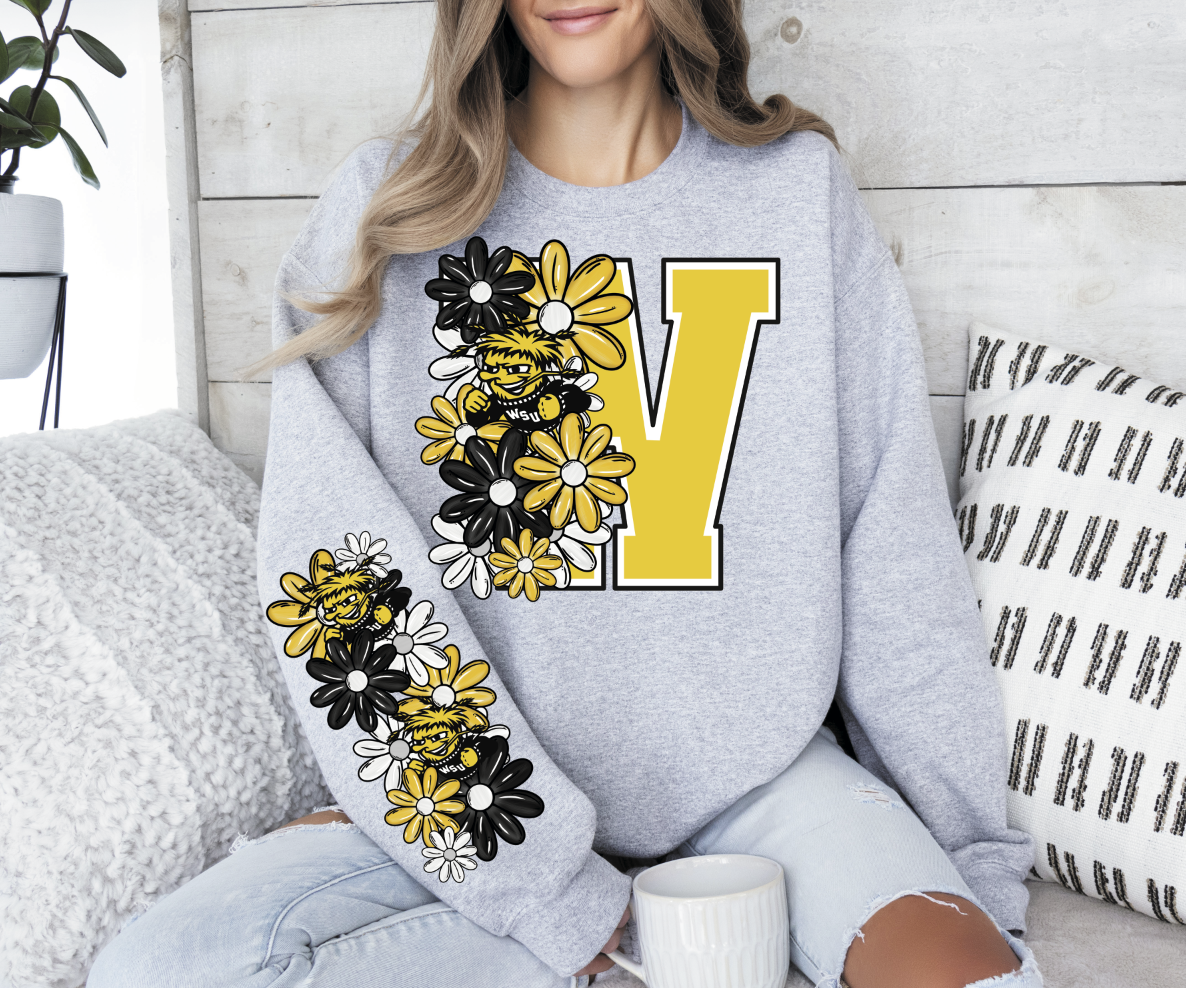 Floral College Teams Sleeve ONLY