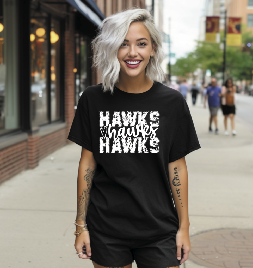 MS-Distressed Hawks with heart