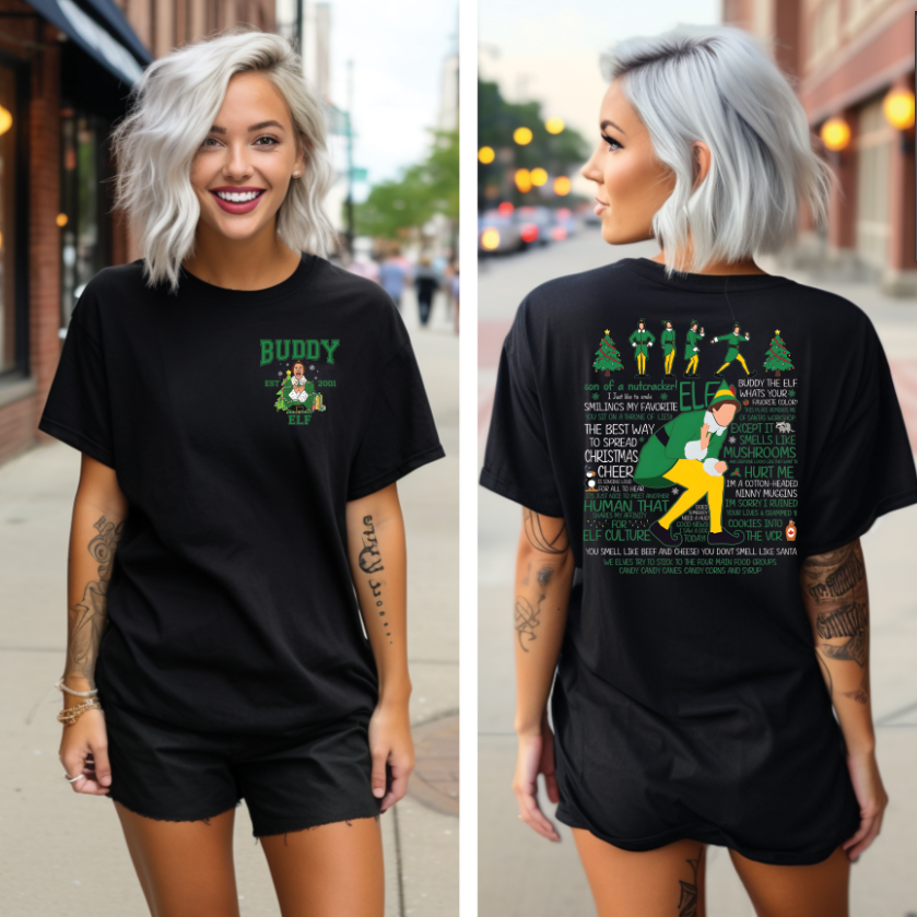 Buddy the Elf Est 2001 (front only