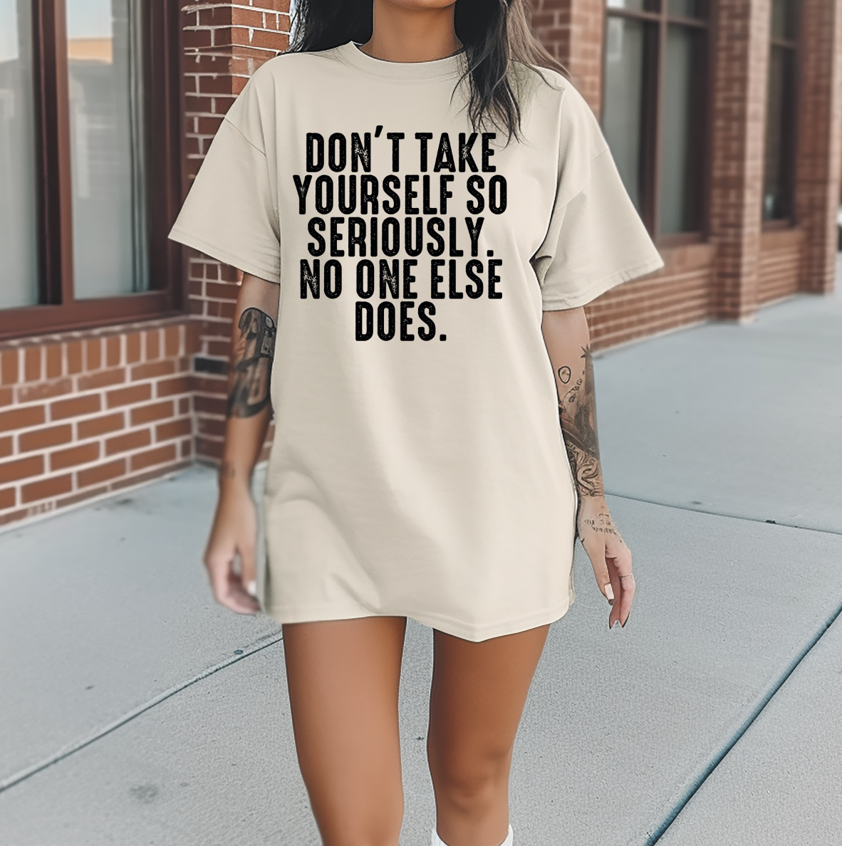Don't take yourself seriously
