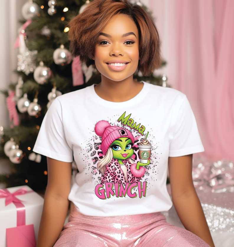 Pink Mama Green Girl