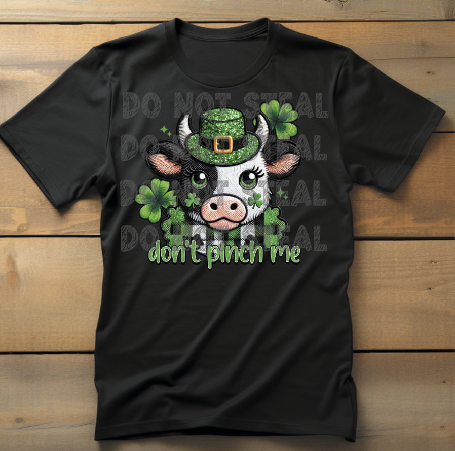 Cow don't pinch me