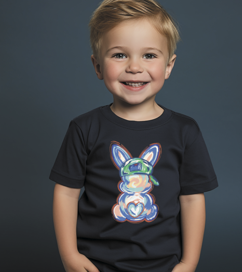 Paint Brush Bunny (boy and girl style)