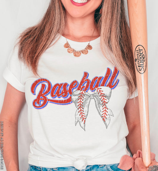 Baseball Bow (Coquette)