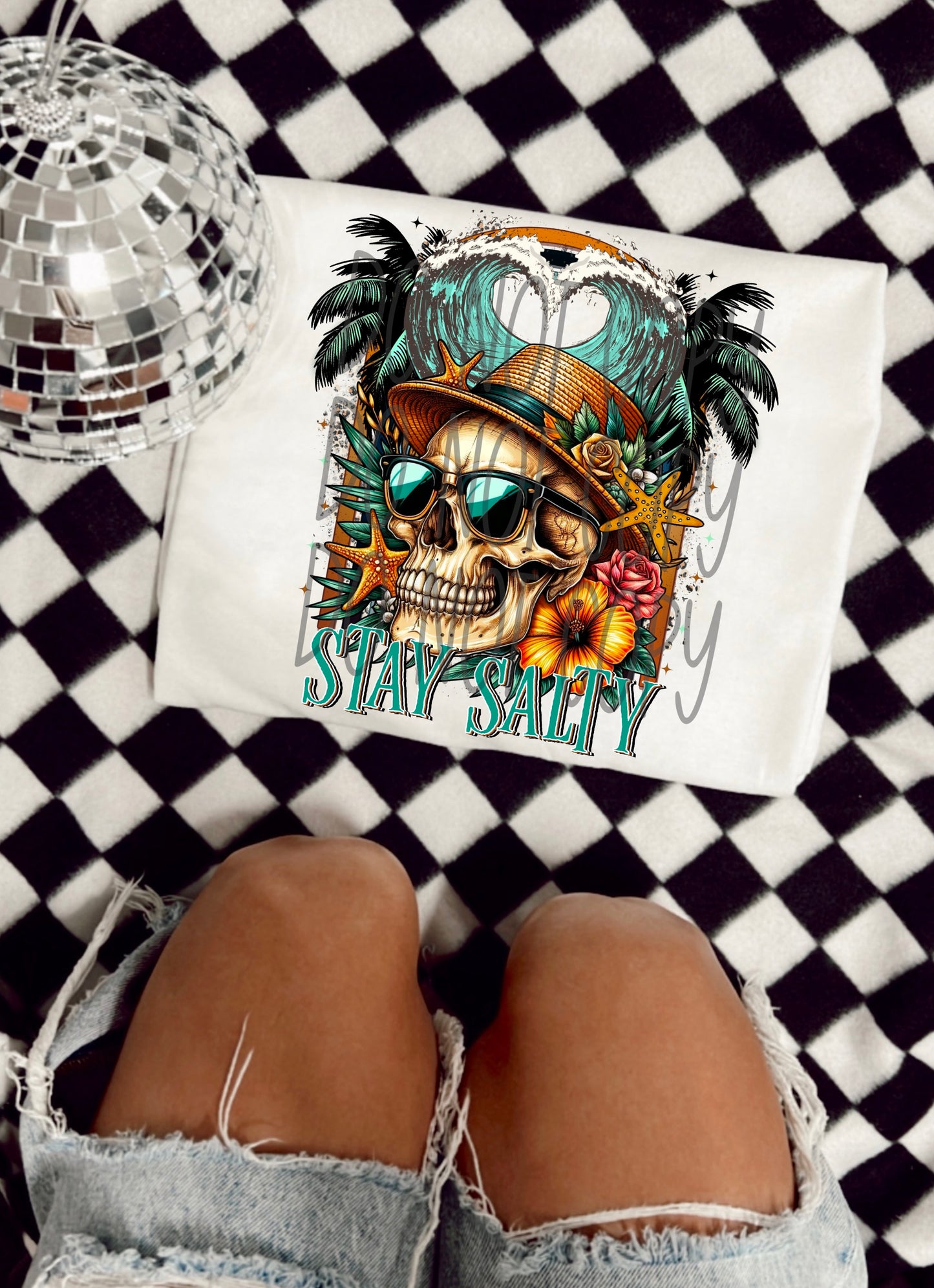 Stay Salty Skull (Horror)