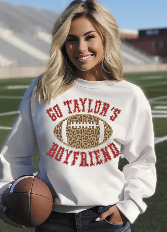 Go Taylor's Boyfriend Cheetah football