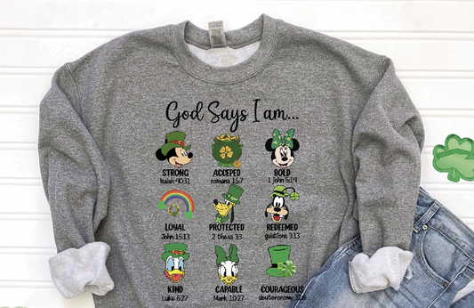 St Patty's God Says I am-D!sney