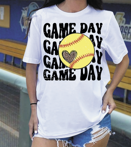 Softball Game Day Repeat