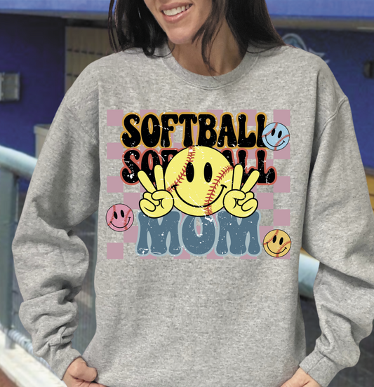 Softball Mom-smiley