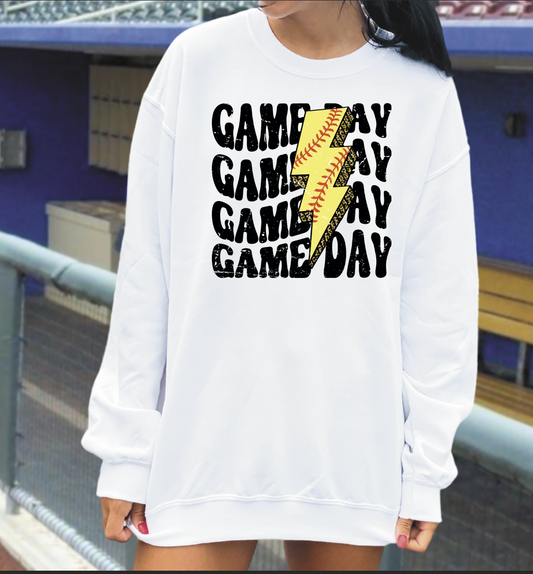 Softball Gameday Bolt