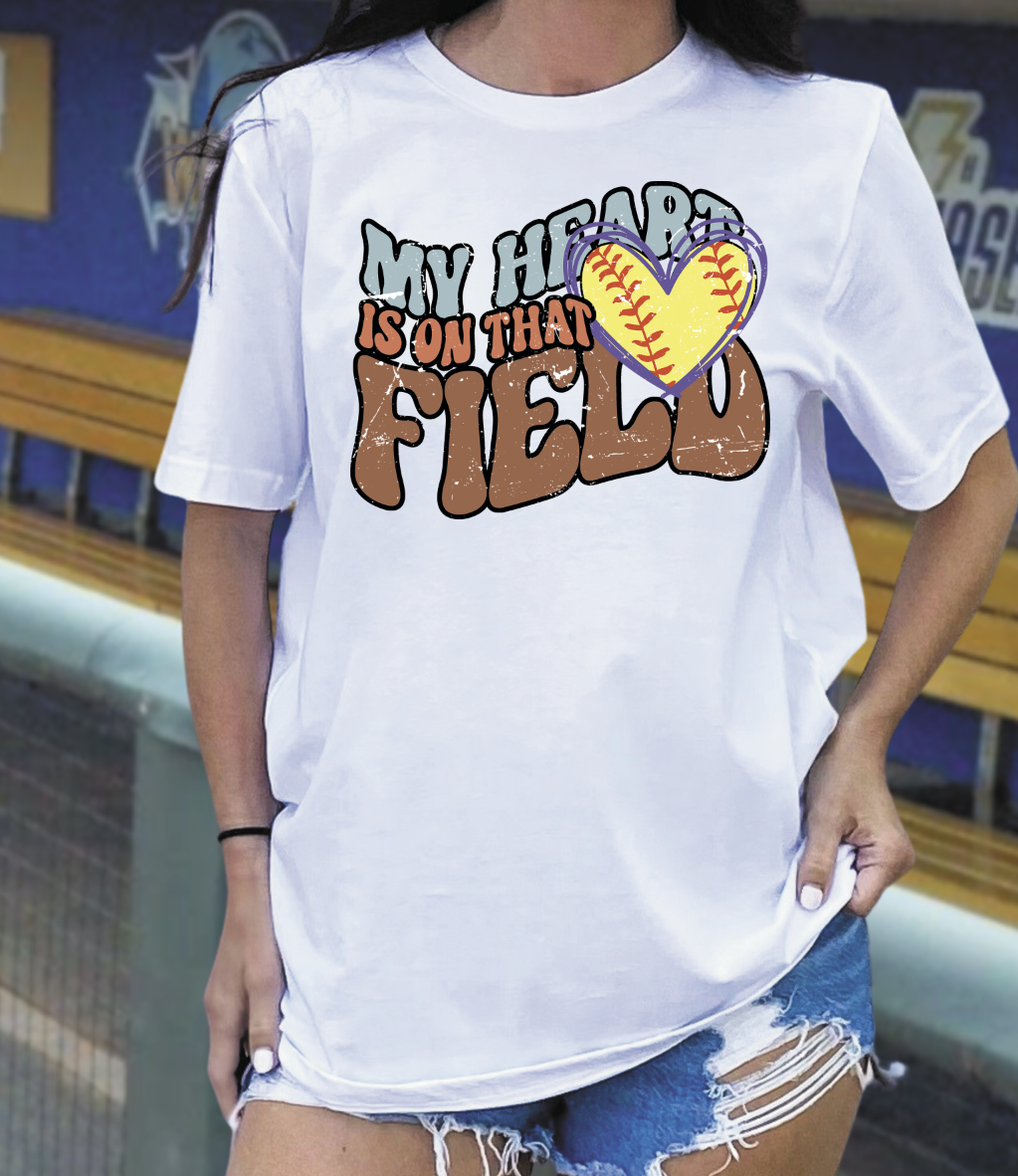 My Heart is on the field-Softball