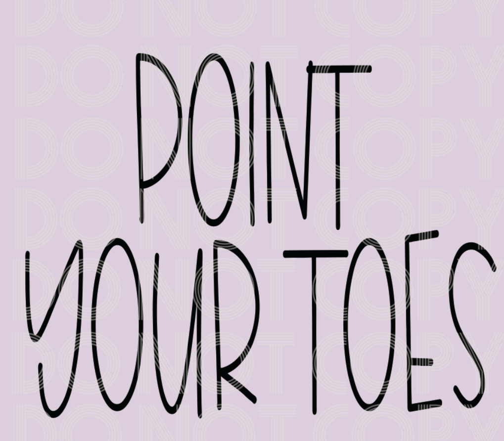 Point your toes