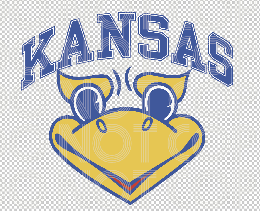 Kansas Jayhawk face