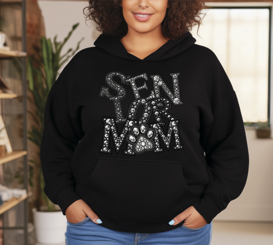 Rhinestone Senior Mom