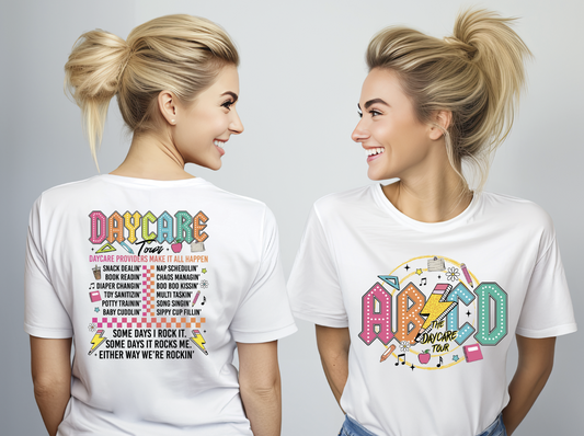 ABCD-Daycare rocking it (front and back)