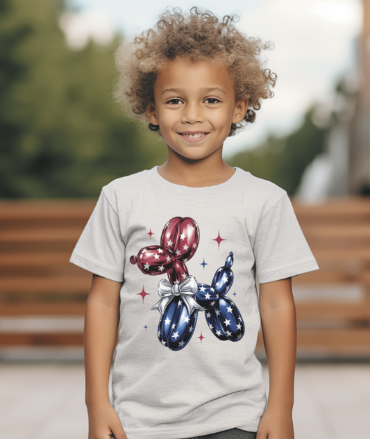 4th of July Balloon dog