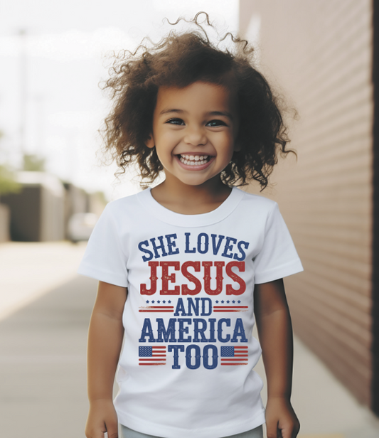 She Loves Jesus and America Too