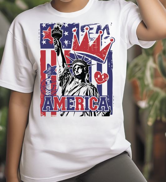 Statue of Liberty graffiti