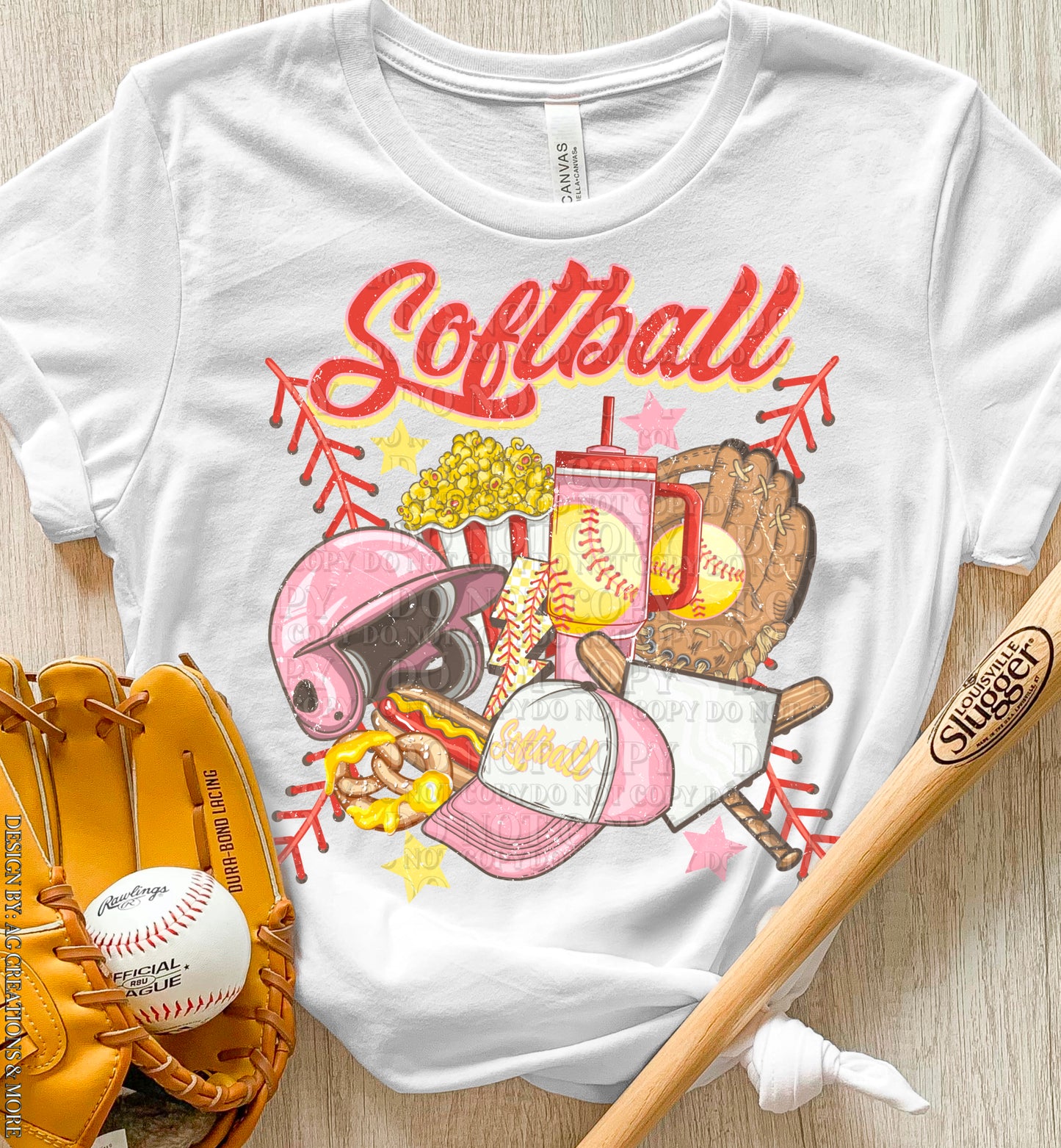 Softball Mom with snacks